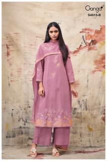 Ganga fivanshi 4915 wholesale dress material with cod